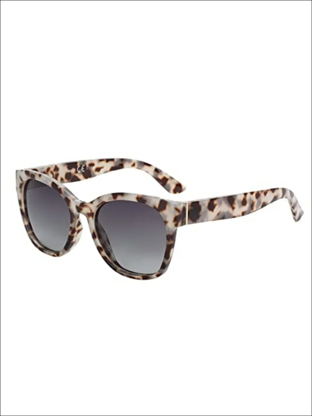 Cat Eye Polarized Sunglasses UV400 Oversized Retro Shield Shades